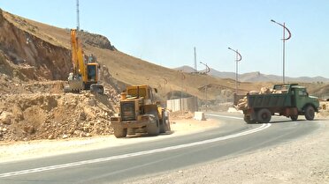 پیشرفت 12 طرح زیرساختی حمل‌ونقل در کردستان
