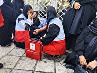 هلال‌احمر زنجان آماده ارائه خدمات امدادی به عزاداران حسینیه اعظم