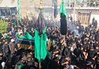 برگزاری آئین عزاداری یوم العباس در خوزستان+فیلم
