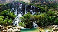 مهار آتش سوزی اثر طبیعی ملی آبشار شوی دزفول