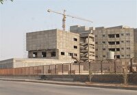 پیشرفت 50 درصدی بیمارستان 220 تختخوابی در سلماس