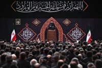 عزاداری شب تاسوعا در حسینیه امام خمینی (ره)