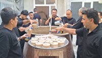 پخت شش تن حلیم نذری در باغبهادران وفریدن