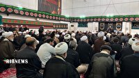 مراسم عزاداری روز عاشورا در بیت آیت الله سبحانی