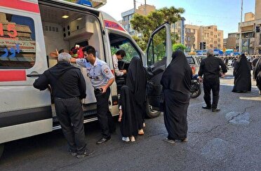 ارائه 126 خدمت به عزاداران حسینی توسط فوریت‌های پزشکی خوزستان