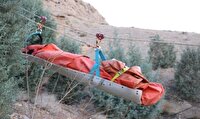 نجات کوهنورد از ارتفاعات کوه صفه