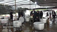 پخت 72 دیگ برنج برای عزاداران حسینی توسط دانشجویان مازندرانی