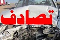 مصدومیت ده تن در سانحه رانندگی در سه‌راهی راژان ارومیه