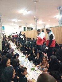 اطعام بیش از 4 هزار نفر از سفره‌های حسینی هلال احمر خراسان جنوبی