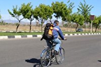 دوچرخه سوار مازندرانی ، سفیر پیشگیری از اعتیاد