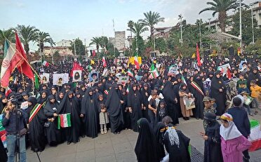 اجتماع ملی بانوان زینبی، فداییان رهبر در گیلان