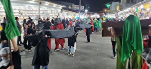 عزاداری گیلانیان در سومین روز شهادت سرور آزادگان