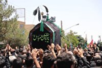 نمایش شور حسینی دامغانی ها در مراسم عزای  ۱۱ محرم