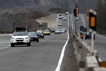 افزایش ۲۱ درصدی تردد وسایل نقلیه سنگین و سبک در جاده‌های کرمانشاه
