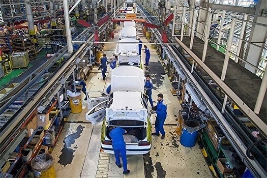 کاهش تولید خودرو در سه ماه نخست امسال