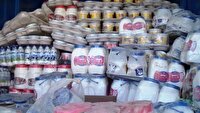 معدوم سازی 4.5 تُن لبنیات فاسد در دزفول