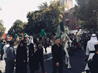 برگزاری آیین مذهبی تعزیه بنی اسد درگرمه