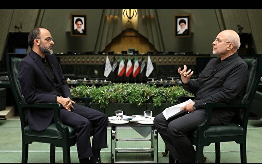 رئیس مجلس از ابعاد جنگ تحمیلی ۱۲ روزه و نقش رهبر معظم انقلاب می‌گوید
