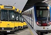 رایگان شدن مترو و اتوبوس برای یک هفته در تهران