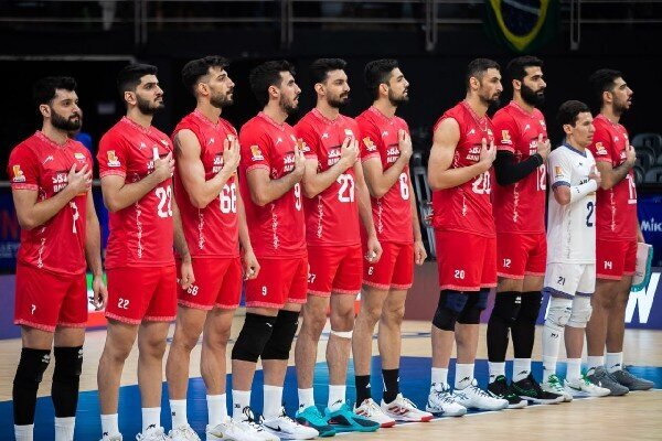 والیبال لیگ ملت‌ها ۲۰۲۵؛ معرفی ۱۴ بازیکن ایران مقابل بلگراد
