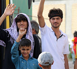 خروج اتباع افغانستانی غیرمجاز در قاب تصویر