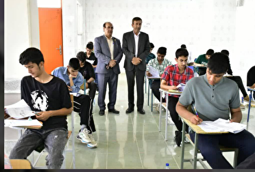 برگزاری آزمون ورودی تیزهوشان و نمونه دولتی مقطع دوم متوسطه در استان