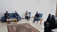 دیدار وزیر علوم با خانواده استادان و دانشمندان شهید حمله رژیم صهیونیستی