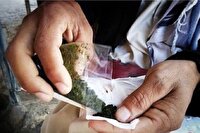 کشف 4 هزار بسته ماده مخدر ناس در گرمه