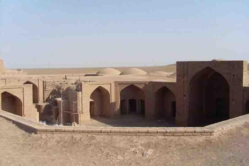 مرمت بنای ثبت جهانی «رباط عباس آباد» در تایباد