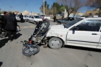 دو فوتی و یک مصدوم در تصادف جاده جهرم ـ میمند