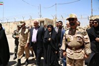 خروج اتباع افغانستانی از مرز تایباد با حفظ کرامت انسانی