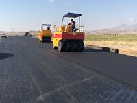 10 کیلومتر از مسیر بختگان – ارسنجان آسفالت شد