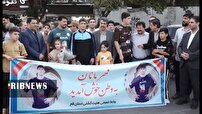 استقبال ورزش دوستان قمی  از فرنگی کاران  مدال آور رقابت‌های قهرمانی آسیا