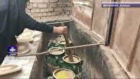 پخت حلیم در خمره‌های گِلی، آیینی در روستای قهساره
