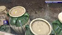پخت حلیم در خمره‌های گِلی، آیینی در روستای قهساره