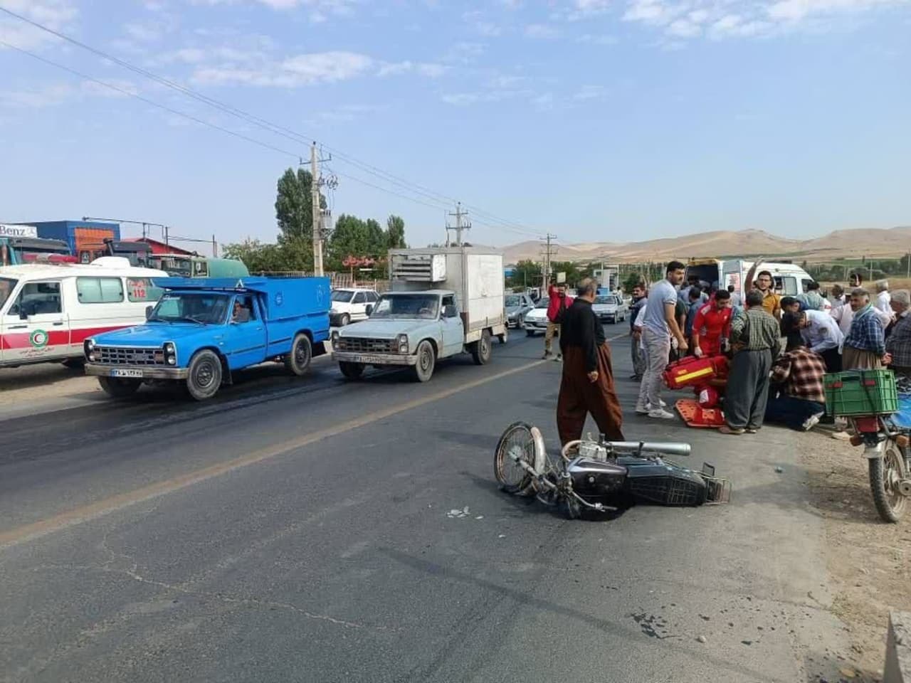 حادثه رانندگی در محور بوکان-میاندوآب