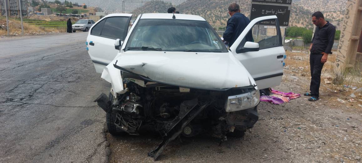 ۴ مصدوم در حادثه رانندگی پاتاوه