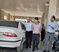 بازدید از مراکز معاینه فنی ارومیه به منظور جلوگیری و کنترل آلودگی هوا