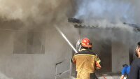 آتش سوزی یک واحد مسکونی در آستانه سر جویبار