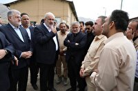 بازدید وزیر نیرو و استاندار تهران از طرح خط جایگزین انتقال آب زیاران به بیلقان