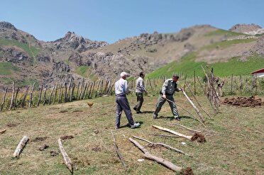 رفع تصرف زمین‌های ملی در 2 روستای شهرستان تالش