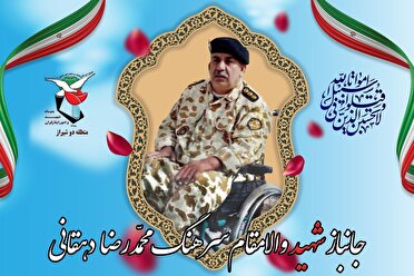 شهید محمدرضا دهقانی، اسوه جانبازی دفاع مقدس به یارانش پیوست