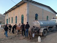 آبرسانی سیار به روستا‌های دچار تنش آبی در شهرستان باروق