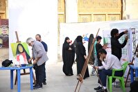 اجرای پویش فرهنگی «2040» در حرم مطهر سیدعلاءالدین حسین (ع) شیراز