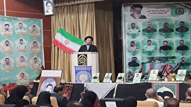 مراسم گرامیداشت شهدای اقتدار و امنیت فراجای لرستان