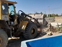 قلع و قمع 31 مورد ساخت و ساز غیر مجاز در نیشابور