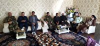 دلجویی از خانواده شهدای اقتدار در خوی