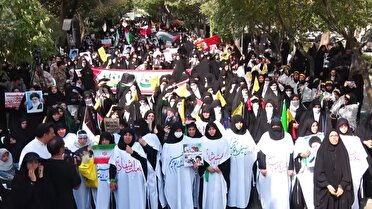 خروش بانوان در اجتماع دختران حسینی، زنان زینبی