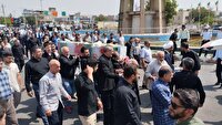 تشییع پیکر  شهید سرافراز حسین حمدی  در شاهیندژ