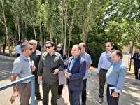 بازدید مشترک از تأسیسات فاضلاب بوکان با هدف ارتقای وضعیت زیست‌محیطی